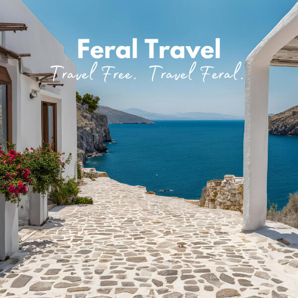 Greece Image White washed buildings on a Greek island in Greece research guide by Feral Travel