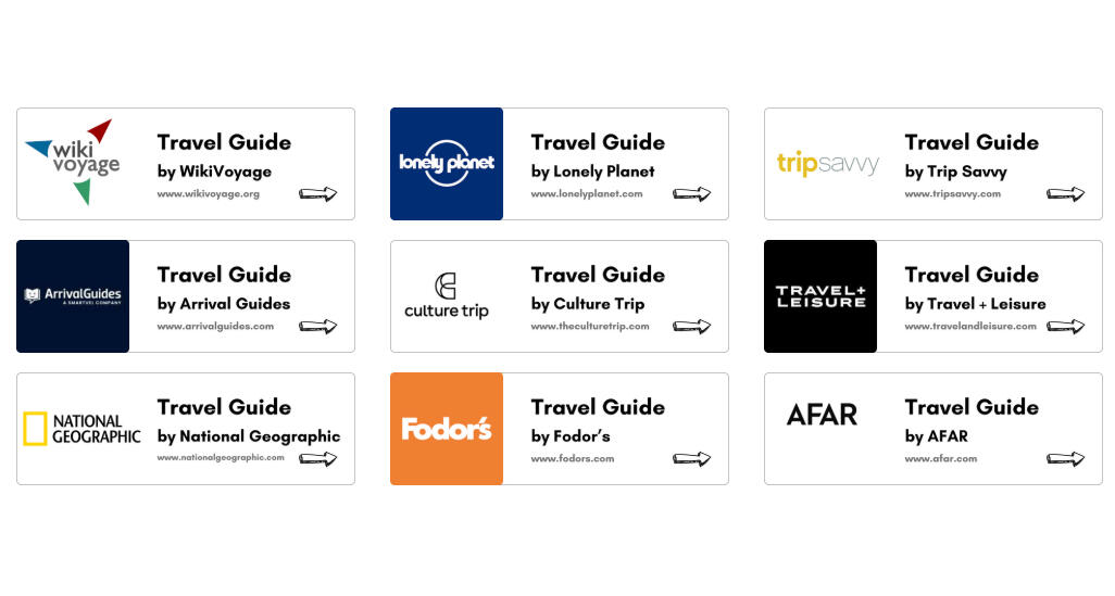Publication Guides Preview of publication guide section in Greece Travel Research by Feral Travel